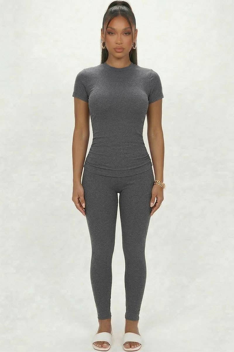 Short Sleeve Round Neck T Shirt
