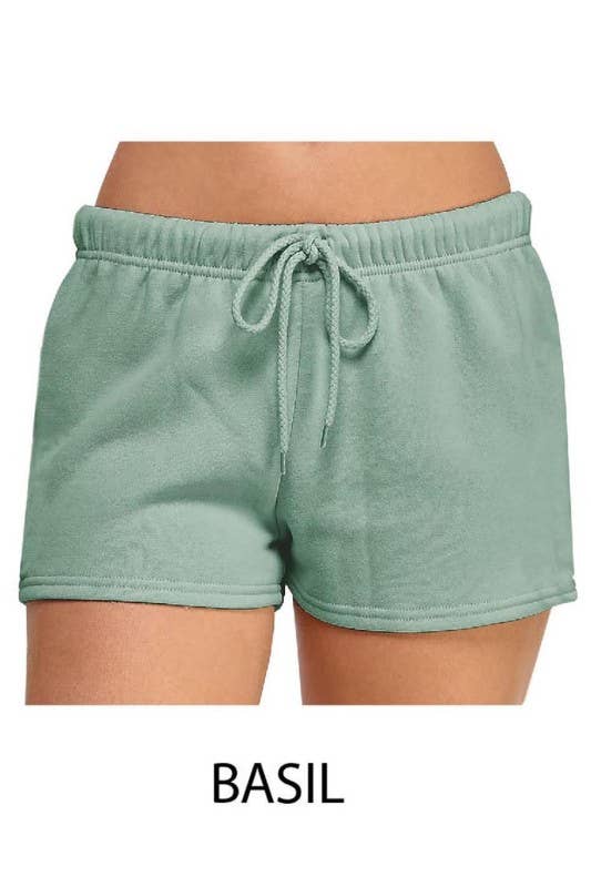 Basic Fleece Shorts With Side Pockets