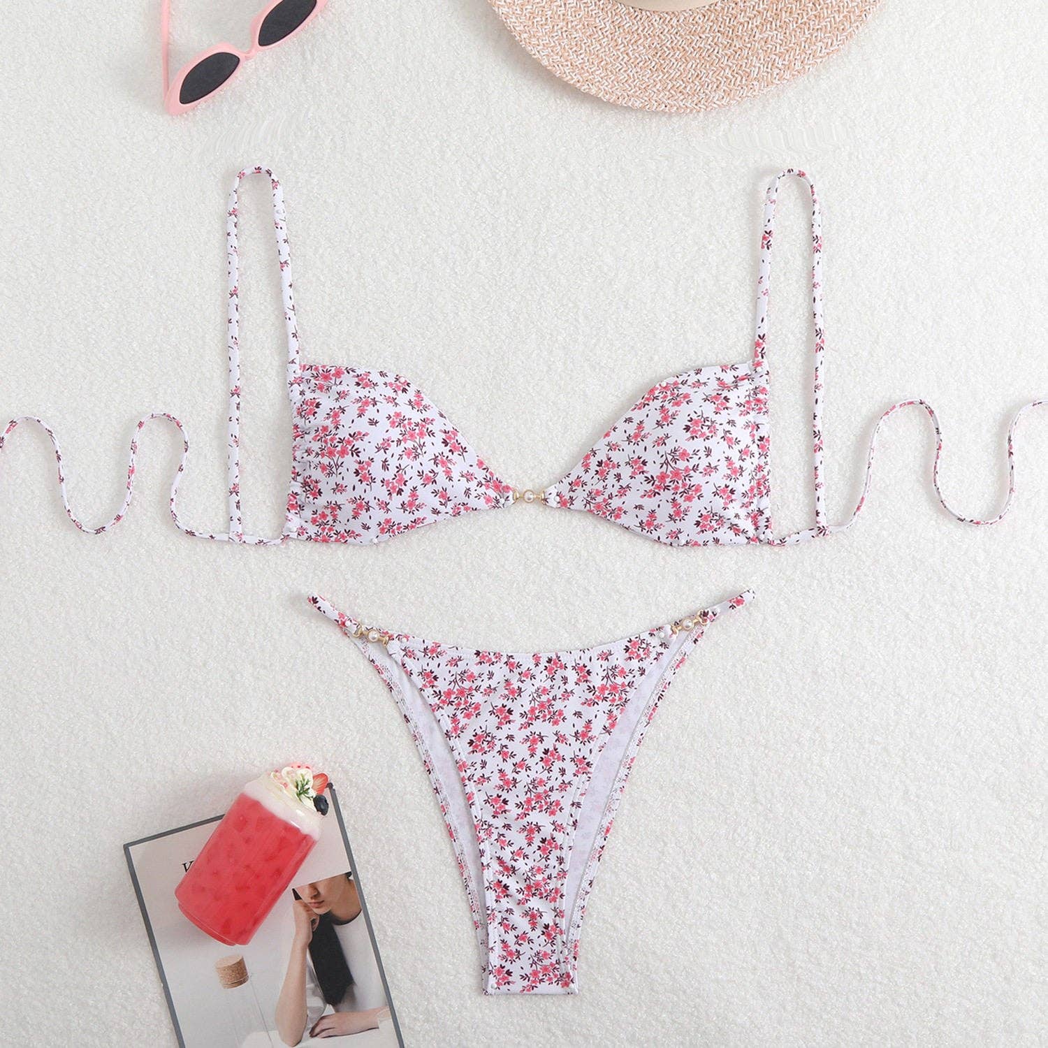 New Leopard Print Bikini Set For Women