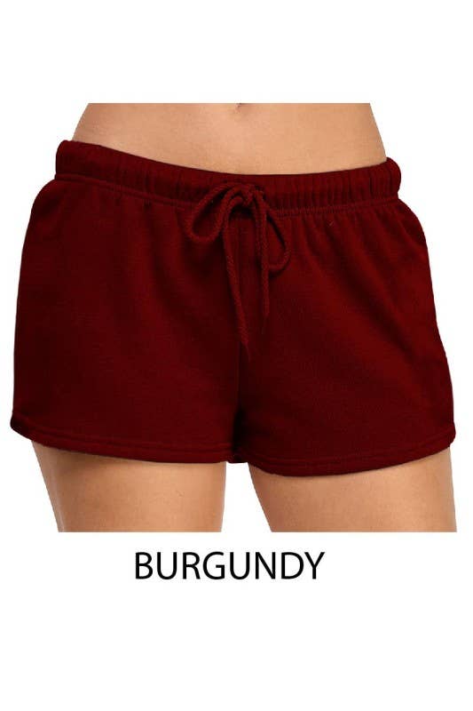 Basic Fleece Shorts With Side Pockets