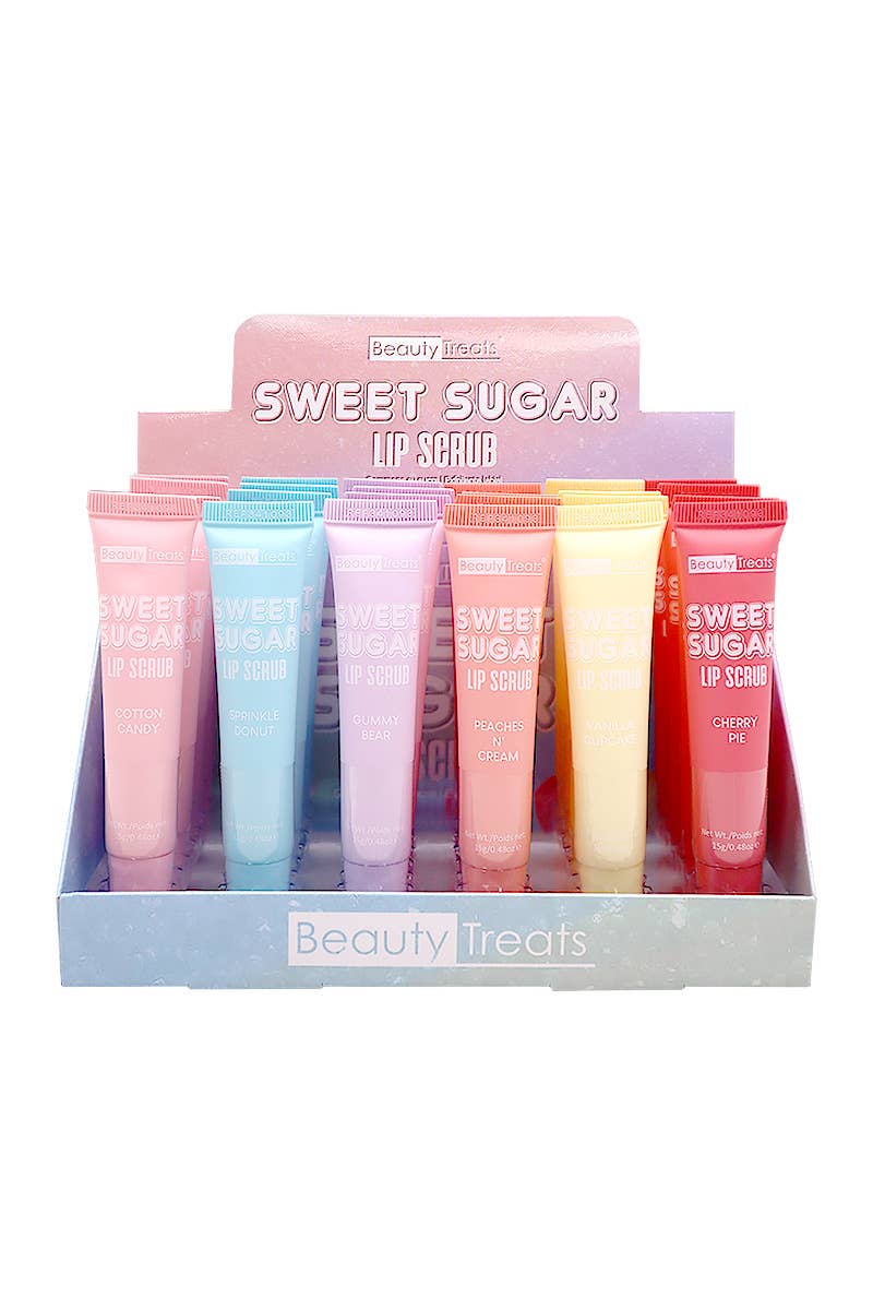 Beauty Treats 195 Sweet Sugar Lip Scrub - 24pc