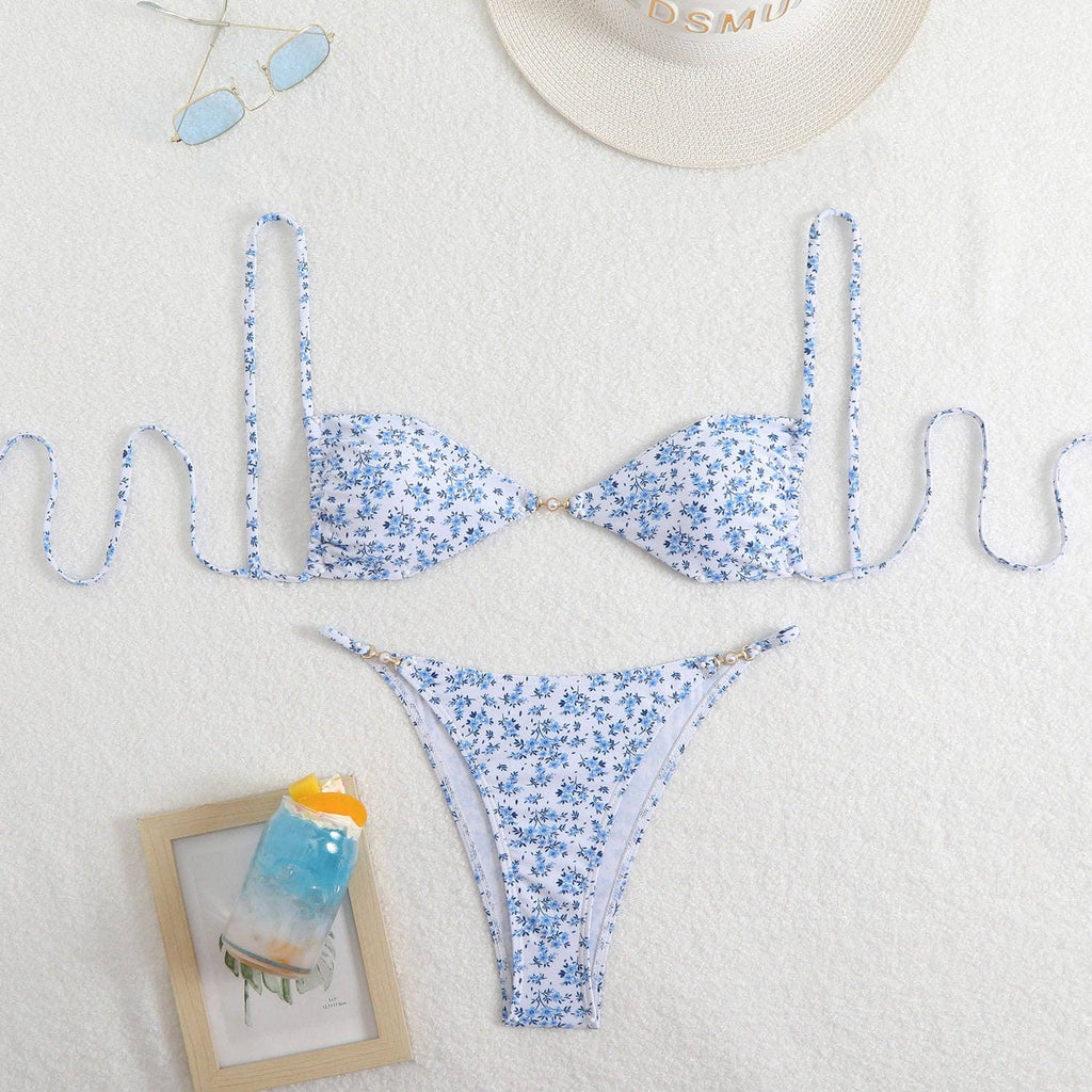 New Leopard Print Bikini Set For Women