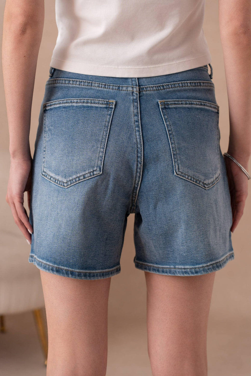 Mom jean shorts