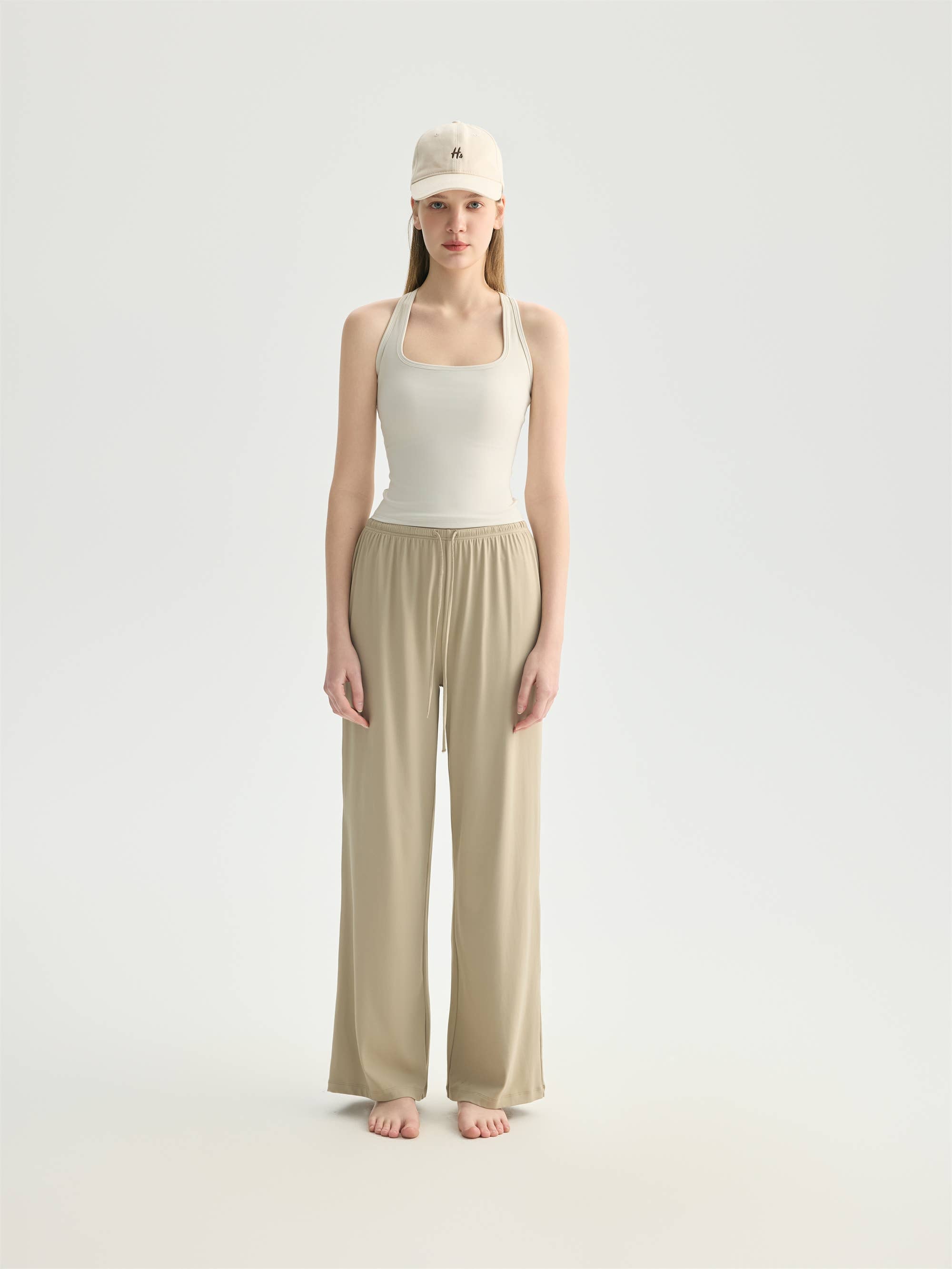 Nadine Molded Cup Top and Loose Fit Pant Activewear Set