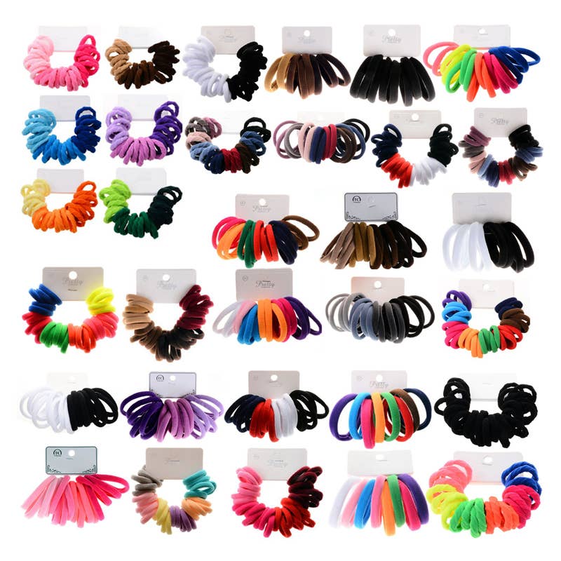 144 pc (12 dz Assortment) Scrunchie Set