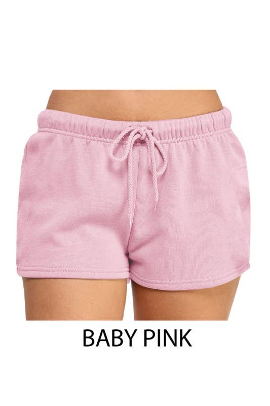 Basic Fleece Shorts With Side Pockets