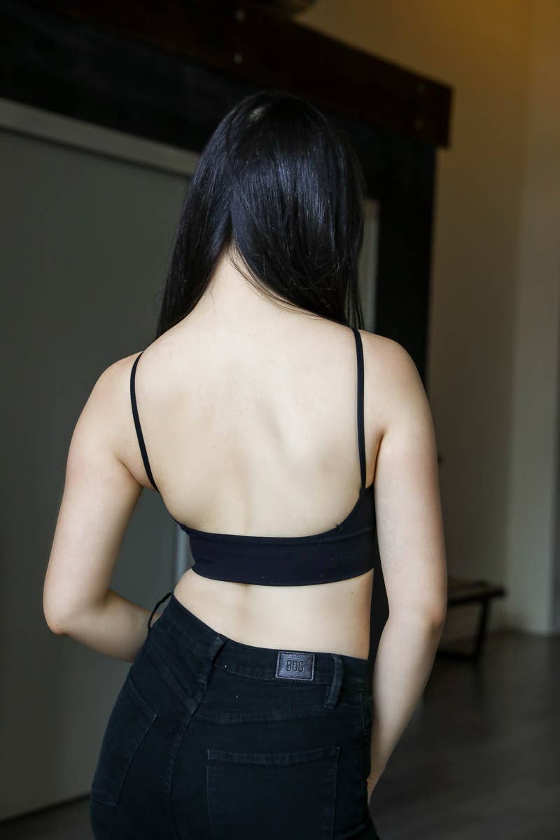 Bestselling Low Back Basic Seamless Bralette