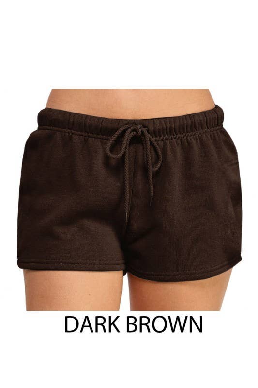 Basic Fleece Shorts With Side Pockets