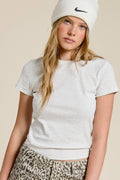 Fitted Crewneck Baby Tee