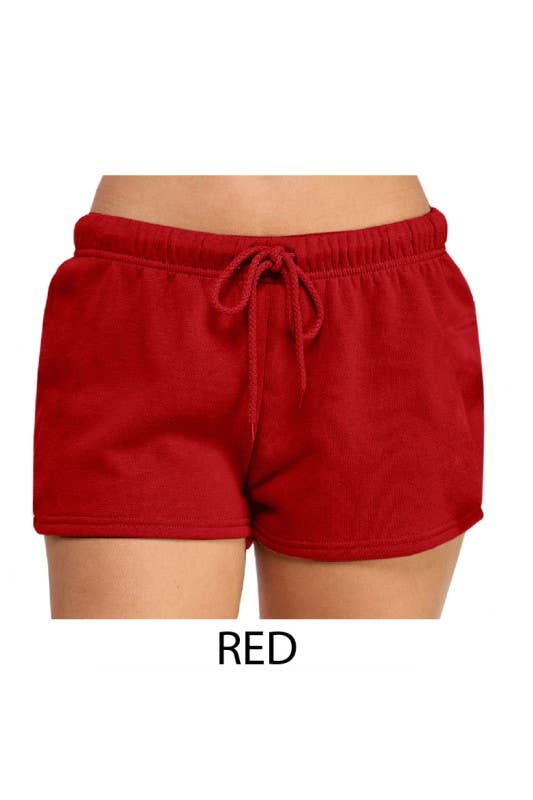 Basic Fleece Shorts With Side Pockets