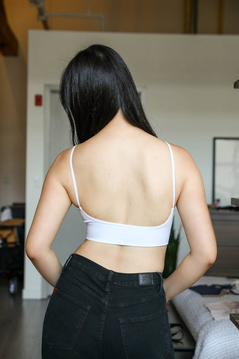 Bestselling Low Back Basic Seamless Bralette