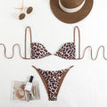 New Leopard Print Bikini Set For Women