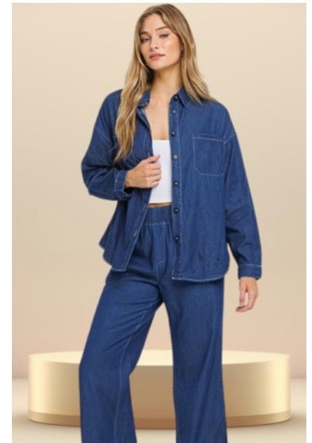 Denim Set (T18048L-SET)