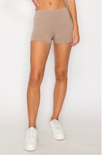 Solid Biker Shorts 2.75in