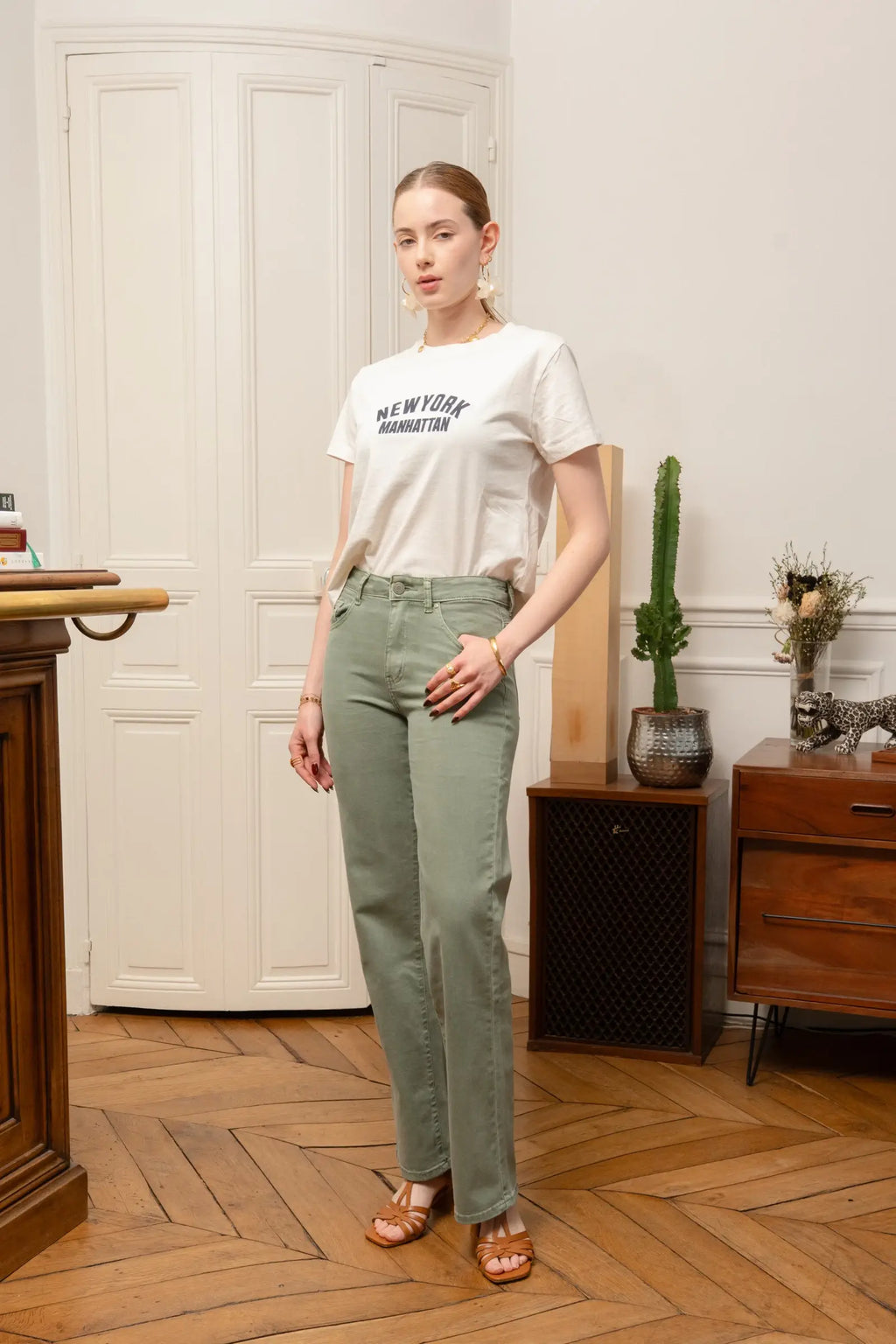 Jean wide leg color