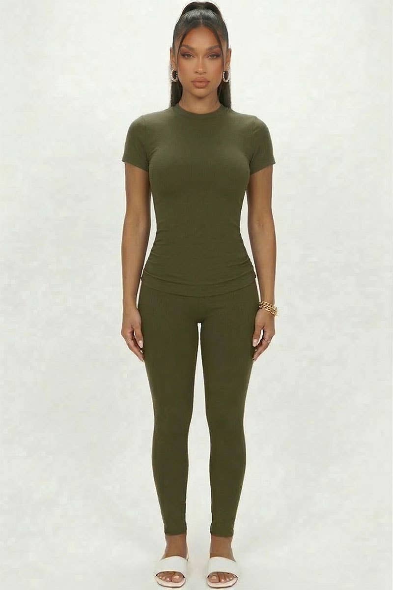 Short Sleeve Round Neck T Shirt