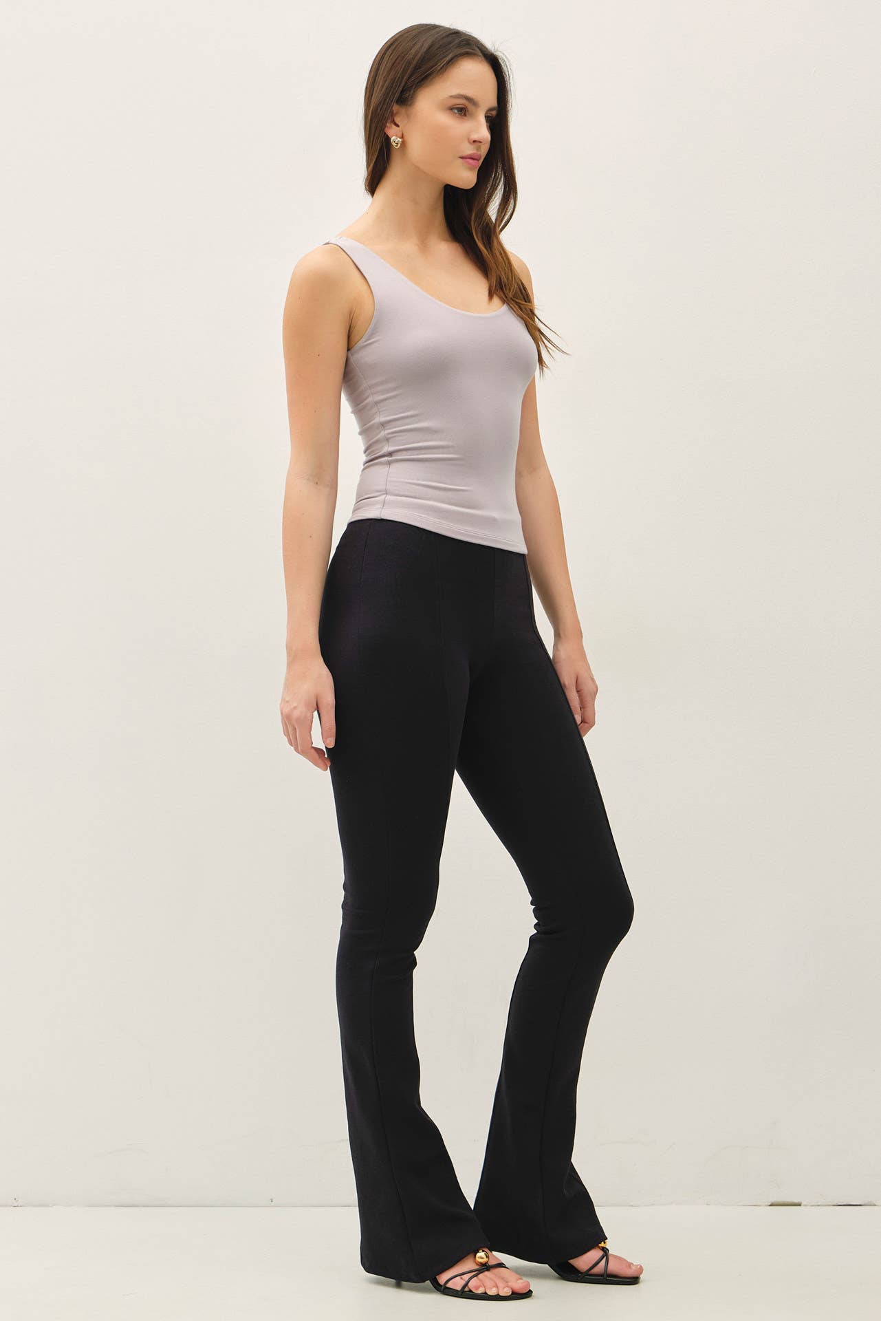 NEW SHADE[SOFT CORE] BASIC SCOOP NECK TANK