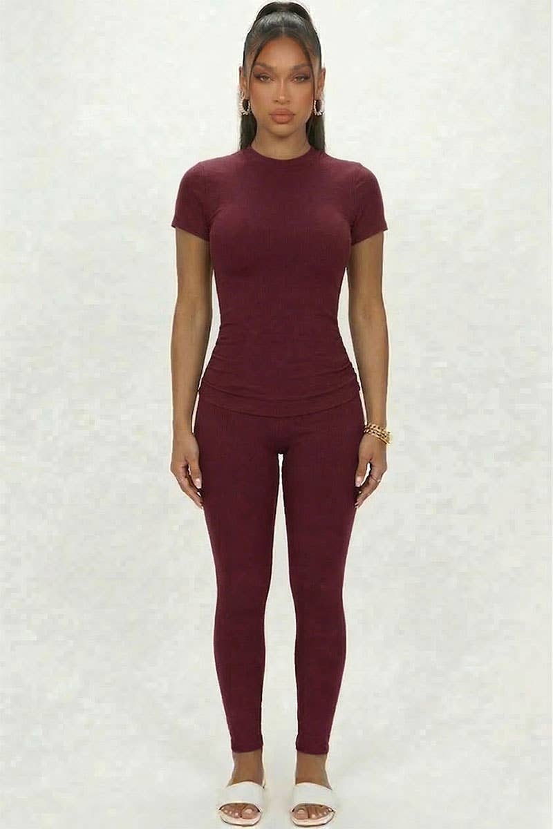 Short Sleeve Round Neck T Shirt
