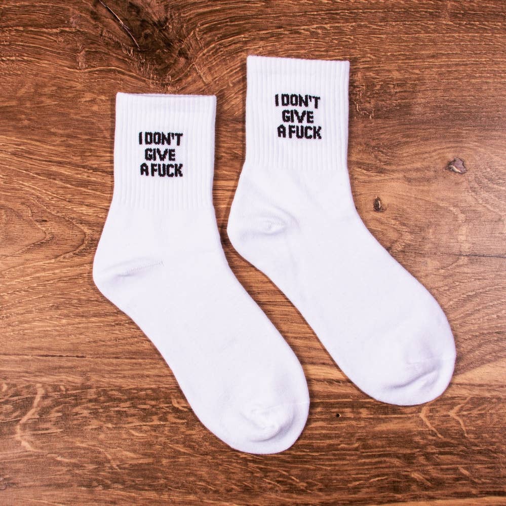 IDGAF ANKLE SOCKS