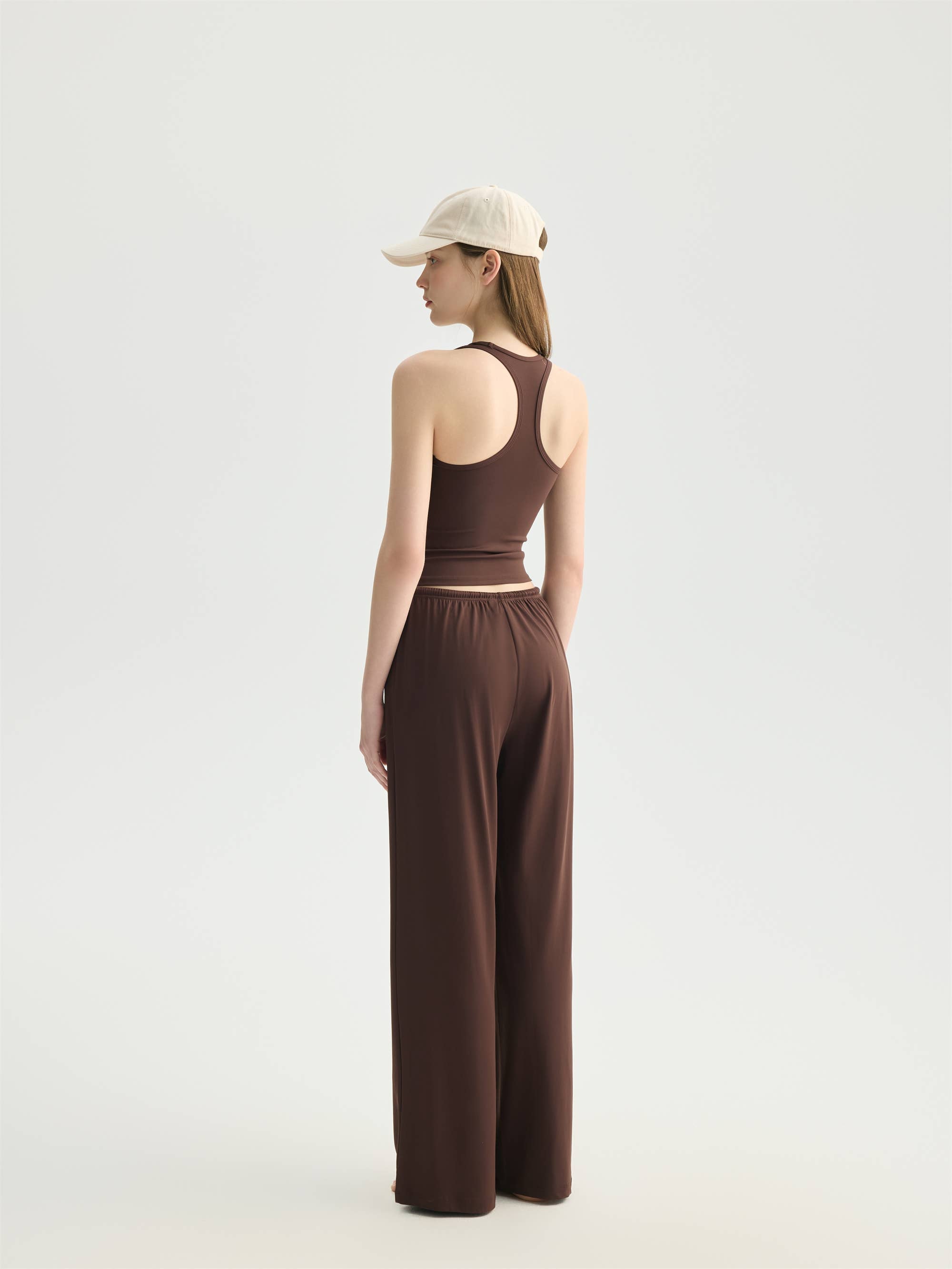 Nadine Molded Cup Top and Loose Fit Pant Activewear Set