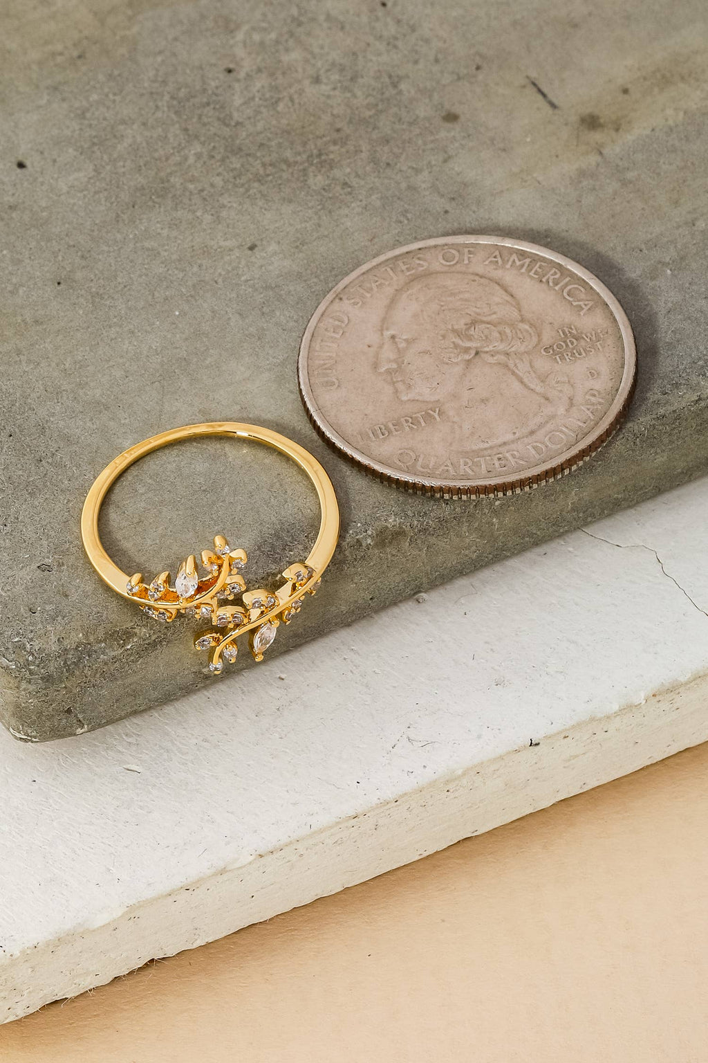 Jeweled Vine Ring